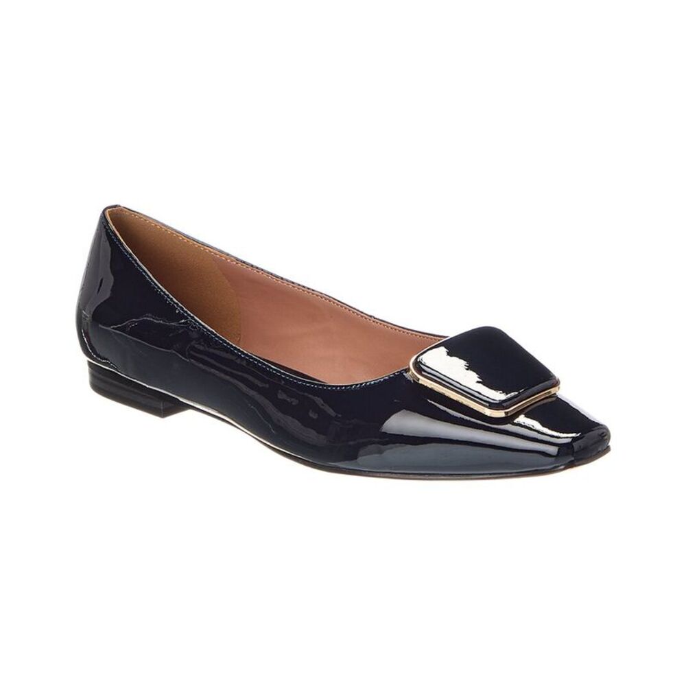 Linea Paolo Nancy Leather Flat, Blue